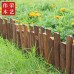 Garden Edging Authentic Asian style timber fence Cedar picket sturdy wood beds