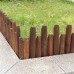 Garden Edging Authentic Asian style timber fence Cedar picket sturdy wood beds