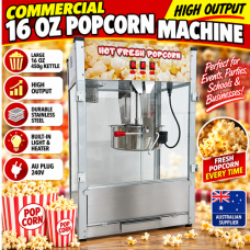 Commercial 16oz 450grams Popcorn Machine LARGEST Electric Pop Corn Maker Model Events