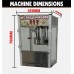 Commercial 12 OZ 340grams Popcorn Machine Electric Pop Corn Maker Model Events