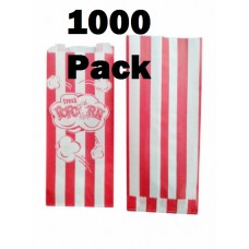 Popcorn Bags 1000 PACK Fetes Events Cinema Suit all popcorn machines bag 