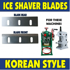 ICE SHAVER REPLACEMENT BLADE - For Taiwan Desert Shaving Machines blades