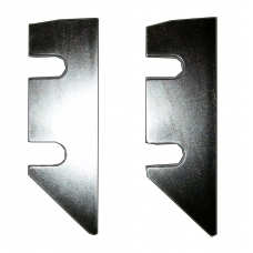 SNO CONE REPLACEMENT BLADES - PAIR - For Perspex Sno Cone Machines