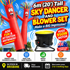 RED Air Dancer Sky Dancer Inflatable Tube Man skydancer INCL. Fan & Man RED Air Dancer Sky Dancer Inflatable Tube Man skydancer INCL. Fan & Man