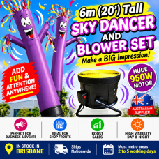 PURPLE Air Dancer Sky Dancer Inflatable Tube Man skydancer INCL. Fan & Man PURPLE Air Dancer Sky Dancer Inflatable Tube Man skydancer INCL. Fan & Man