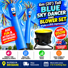 Blue Air Dancer Sky Dancer Inflatable Tube Man skydancer INCL. Fan & Man Blue Air Dancer Sky Dancer Inflatable Tube Man skydancer INCL. Fan & Man