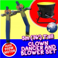 Air Dancer Sky Dancer Inflatable CLOWN Tube Man skydancer INCL. Fan & Man NEW