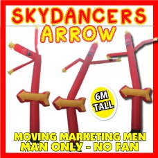 Air Dancer ARROW INFLATABLE Sky Dancer Inflatable Tube MAN ONLY - Marketing Wizz