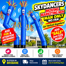 Air Dancer **BLUE** Sky Dancer Inflatable Tube skydancer MAN ONLY Air Dancer **BLUE** Sky Dancer Inflatable Tube skydancer MAN ONLY