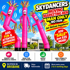 Air Dancer **PINK** Sky Dancer Inflatable Tube skydancer MAN ONLY Air Dancer **PINK** Sky Dancer Inflatable Tube skydancer MAN ONLY