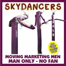 Air Dancer **PURPLE** Sky Dancer Inflatable Tube skydancer MAN ONLY
