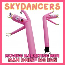 Air Dancer **PINK** Sky Dancer Inflatable Tube skydancer MAN ONLY