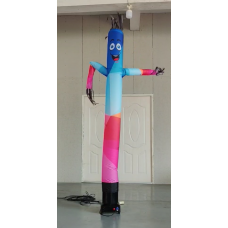 LOW Roof Model - FAN & MULTI-COLOURED MAN Air Dancer Sky Inflatable Tube skydancer 2.1m - 2.4m Marketing