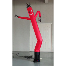 2.1m - 2.4m FAN & RED MAN Air Dancer Tube skydancer  Shop Marketing Inflatable
