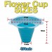 Sno Cone or Shave Ice Flower cups 1000x450mls
