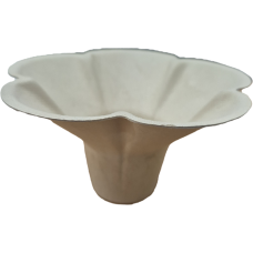 Biodegradable Sno Cone cups 500 x 280mls Flower style