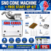 Sno Cone Machine - Commercial - Full Size with Starter Kit