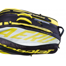 Babolat RHX12 Pure Aero black yellow 12 Racquet Tennis Bag 751211 185697