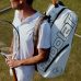 Babolat Pure Wimbledon RH6 6 Racquet Tennis Bag 191520 White Grey 751218