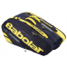 Babolat RHX12 Pure Aero black yellow 12 Racquet Tennis Bag 751211 185697