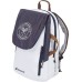 Babolat Pure Wimbledon Tennis 225 Backpack White Grey 191522 753098 3 racquets