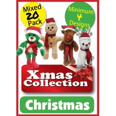 Xmas Bears  - 20 Pack