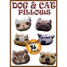 Cat n Dog Pillows - 36 Pack