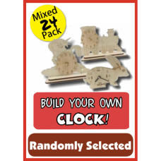 Build Your Own Clock - 24 Pack