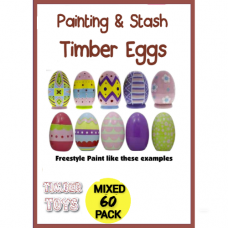 Timber Eggs - 60 Pack