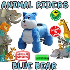 Blue Bear - Animal Rider shopping centre rides business events kids parties riders