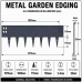 Corten Brown Steel Garden Edging - 150mm high - 1 Piece - PICKUP Corten Brown Steel Garden Edging - 150mm high - 1 Piece - PICKUP