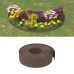 PP Garden Edging - 100mm x 14m x 3mm - Brown 