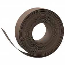 PP Garden Edging - 100mm x 14m x 3mm - Brown 