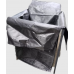 Garden Green Waste Recycle Bag Set 1 Frame + Garden Bag + Hooks Grey Black White