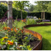 Corten Brown Steel Garden Edging - 125mm high - 1 Piece - PICKUP