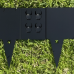 Black Gal Metal Garden Edging - 125mm high - 1 Piece - PICKUP