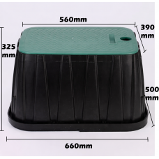 Irrigation Box - Valve Box - 560mm Rectangular - Sprinkler Tap Access